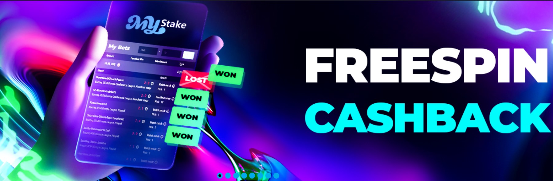 Cashback Freespin MyStake